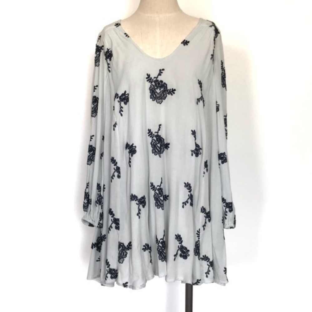 Free People Emma Austin Mini Swing Dress Small